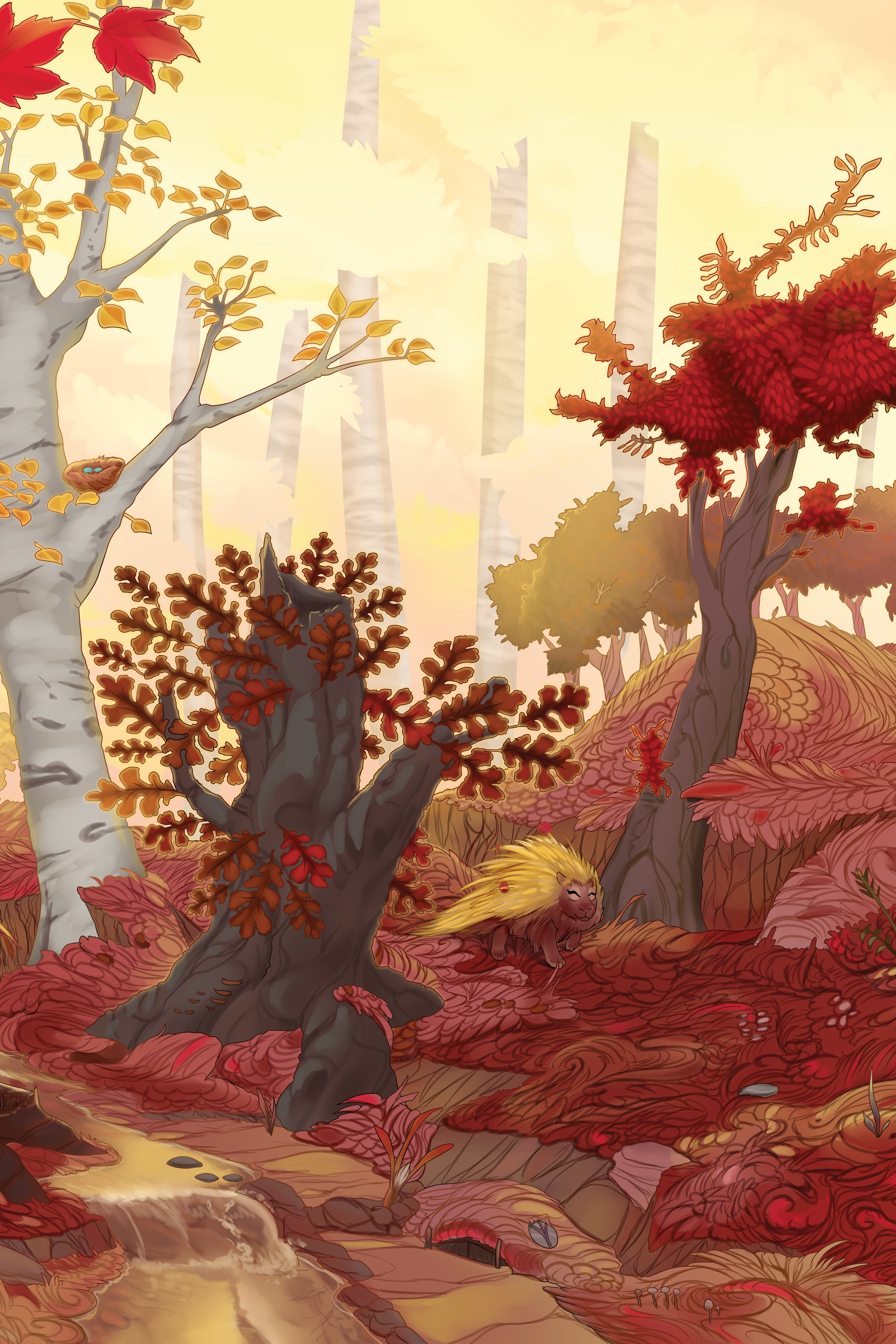 Limited Edition 4x6 Cold Press Giclée Midge Print